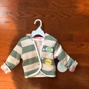 Burt’s Bees Reversible Jacket.